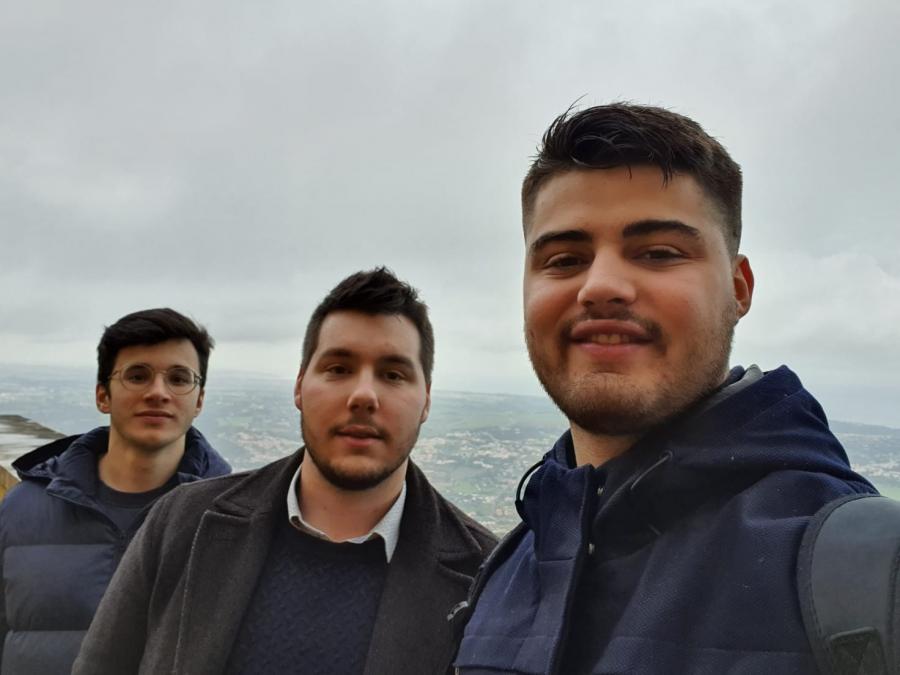 De esquerda a dereita, Antón Polo, Brais Pérez e Roberto López. Imaxe de arquivo De esquerda a dereita, Antón Polo, Brais Pérez e Roberto López. Imaxe de arquivo