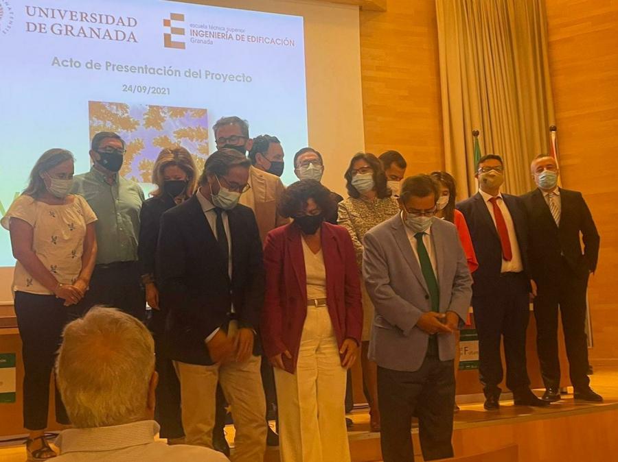 Representantes dos socios implicados no Life Madeira para o futuro, na Universidade de Granada