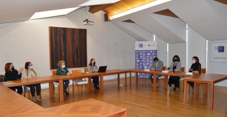 Presentación do proxecto de I+D 'Minerais contra o cancro', na Vicerreitoría de Coordinación do Campus de Lugo