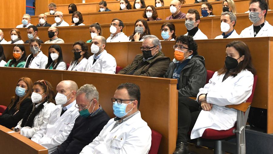 Público asistente ao acto. FOTO: Santi Alvite