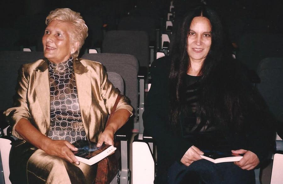 Luz Pozo Garza e Carmen Blanco, nunha imaxe de arquivo