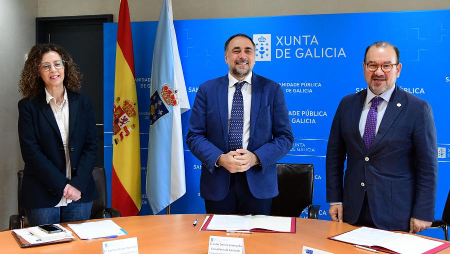 No acto estivo presente a directora xeral de Saúde Pública da Consellaría de Sanidade, Carmen Durán Parrondo. FOTO: Santi Alvite