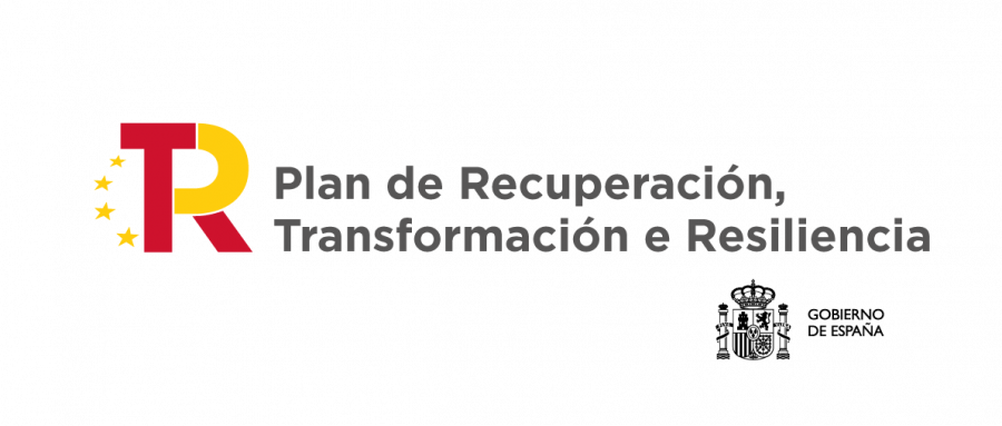 Logotipo do Plan de Recuperación, Transformación e Resiliencia