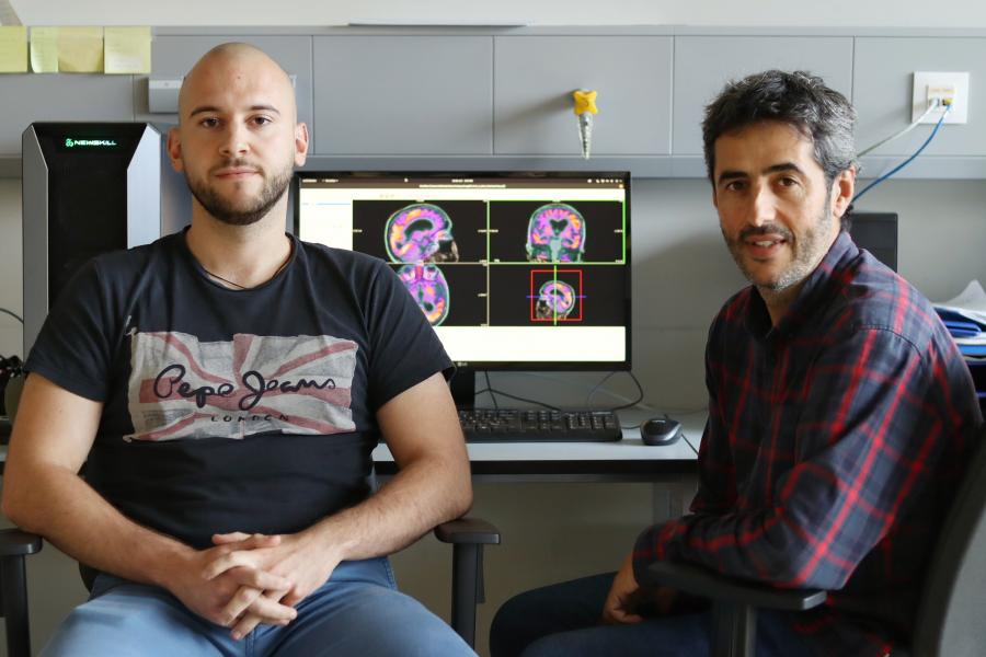 Alejandro Costoya-Sánchez (esquerda) e Pablo Aguiar  Alejandro Costoya-Sánchez (esquerda) e Pablo Aguiar