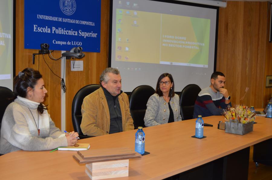 Inauguración do I Foro sobre Innovación Produtiva no Sector Forestal na EPS de Enxeñaría