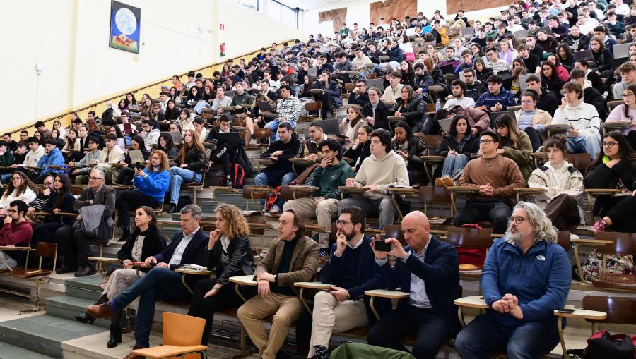 Parte do público asistente ao evento. FOTO: Santi Alvite