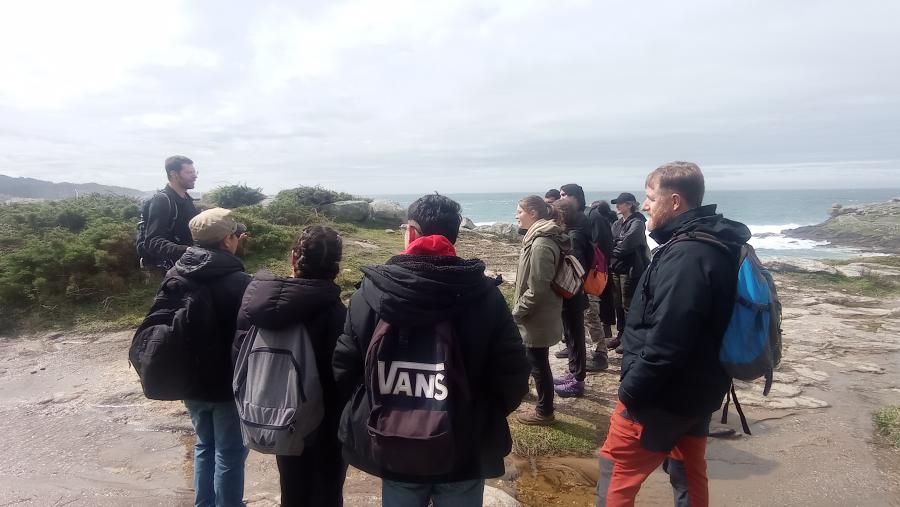 Saída de campo na materia Arqueoloxía da Paisaxe