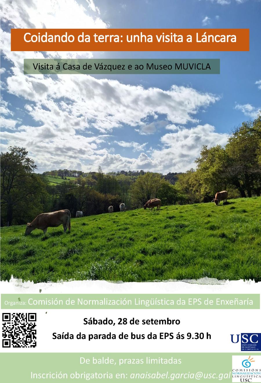 Cartel anunciador Cartel da camiñada de setembro de 2024