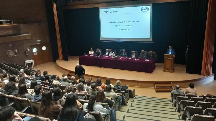 O acto desenvolveuse no Auditorio de Veterinaria 