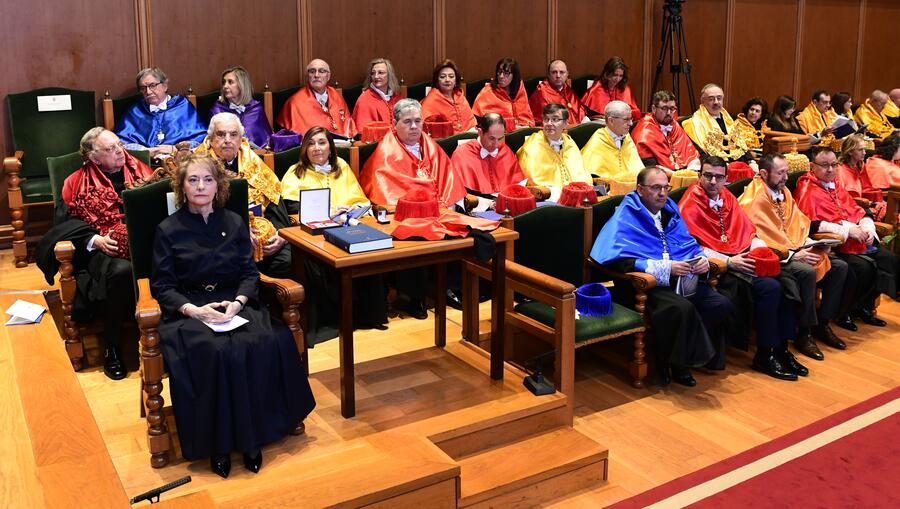 Detalle do público asistente á investidura. Foto: Santi Alvite