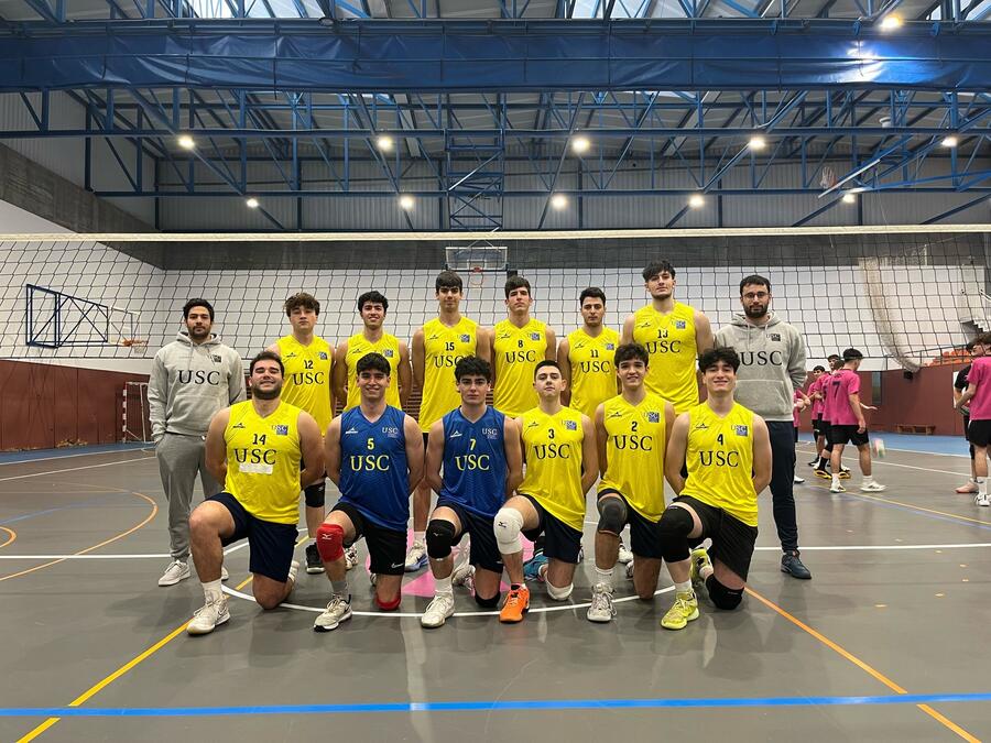 Equipo de volei masculino da USC
