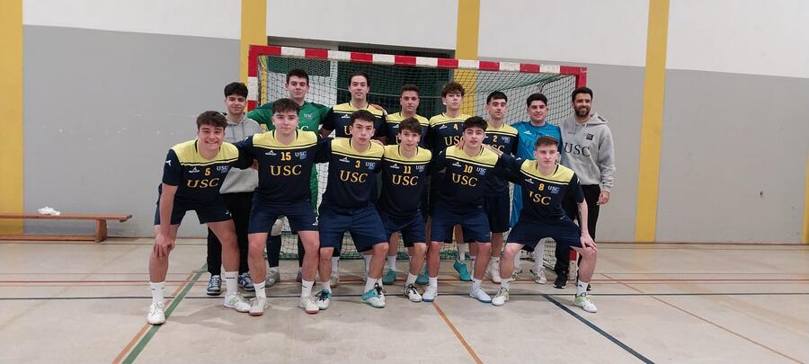 Equipo de fútbol sala masculino da USC 