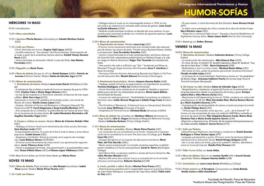 Programa do congreso