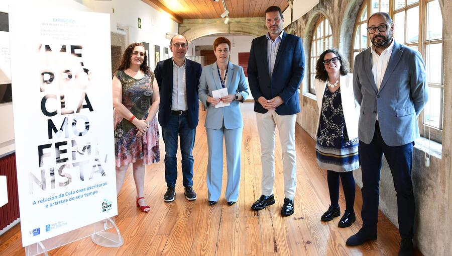 O acto inaugural presidiuno a vicerreitora de Estudantes e Cultura, Pilar Murias Fernández. Foto: Santi Alvite