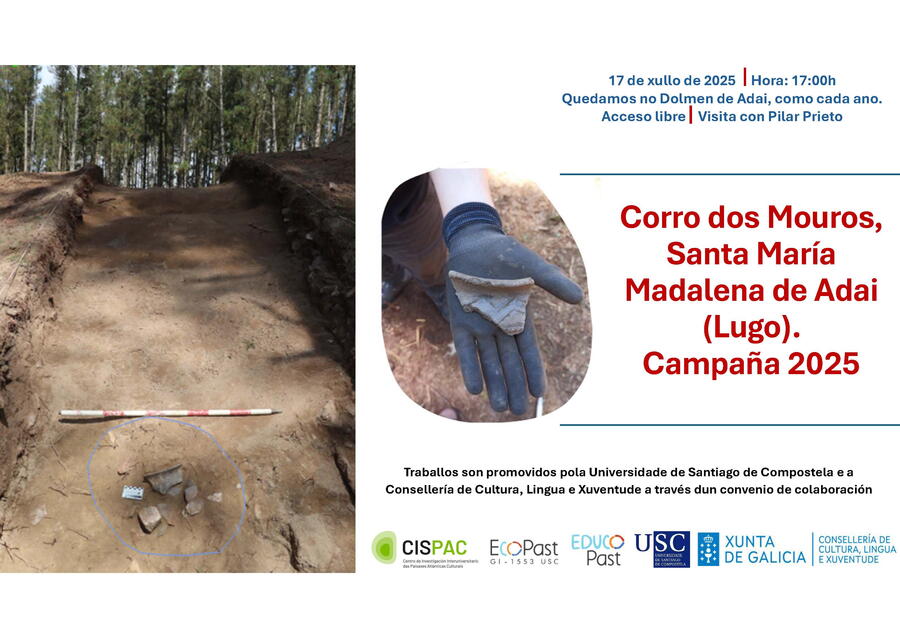 Cartel da visita do 17 de xullo