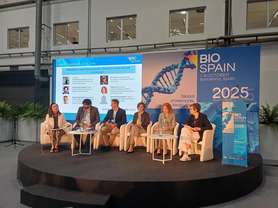 A profesora Mabel Loza (segunda pola dereita) tamén participou no foro