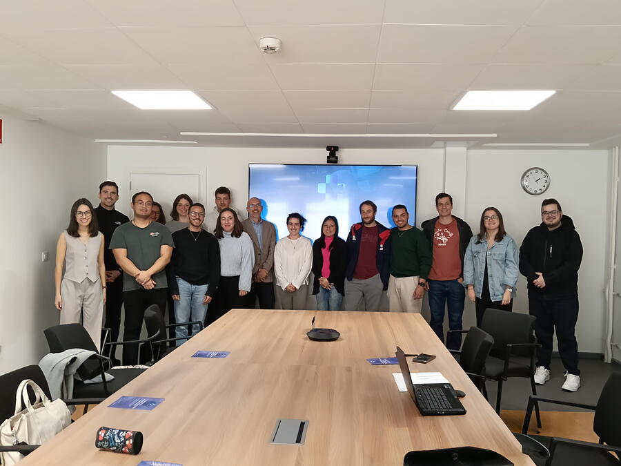 Foto de grupo do proxecto ClinicalModelling. Foto: Santi Alvite