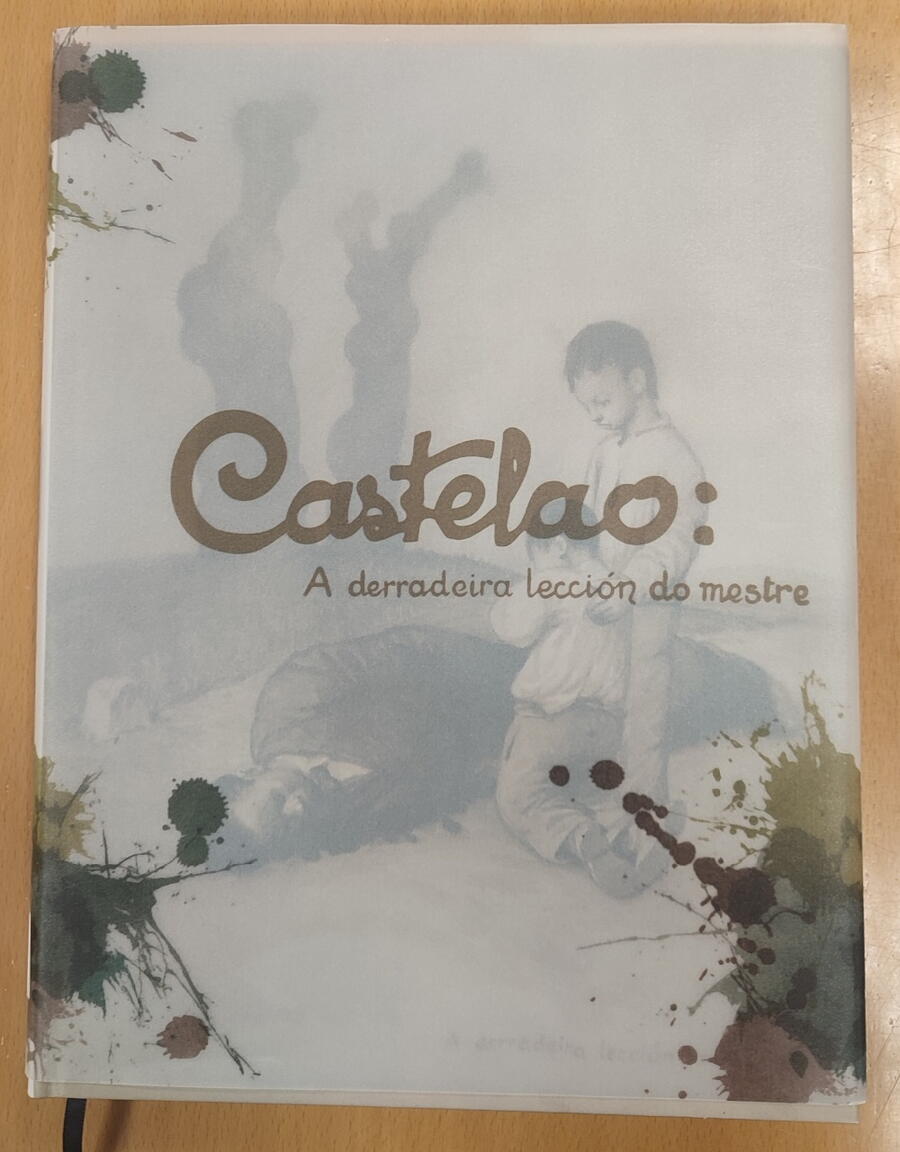 Cuberta do catálogo da exposición Castelao: A derradeira lección do mestre