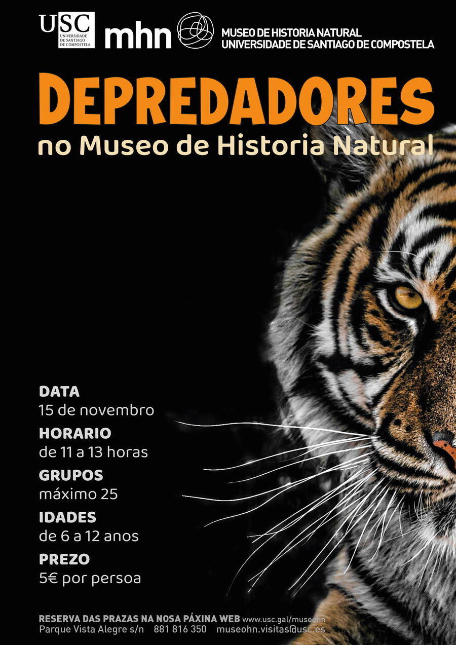 Depredadores no MHN