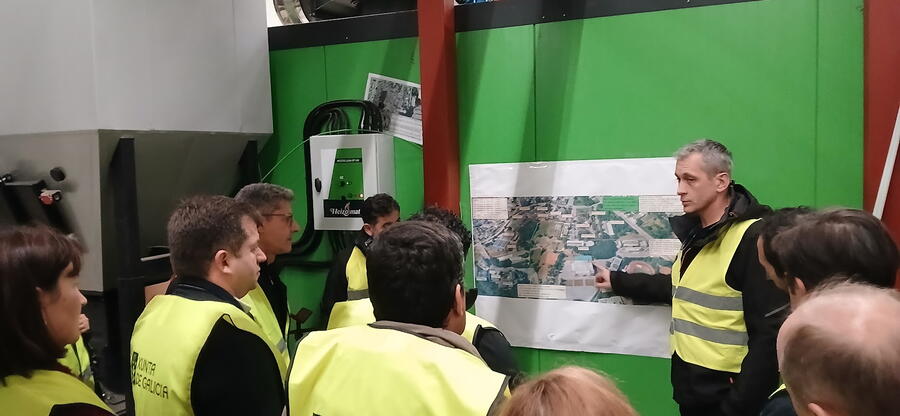 Na visita coñeceron as súas características e o seu posterior funcionamento e vantaxes