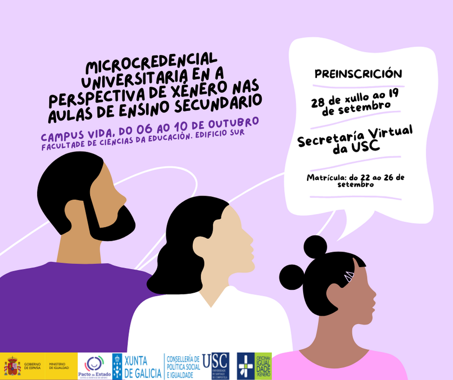 Cartel perspectiva de xénero nas aulas de ensino secundario