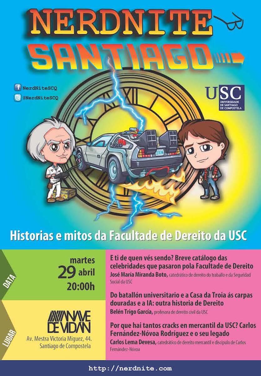 Cartel da Nerd Nite de abril de 2025