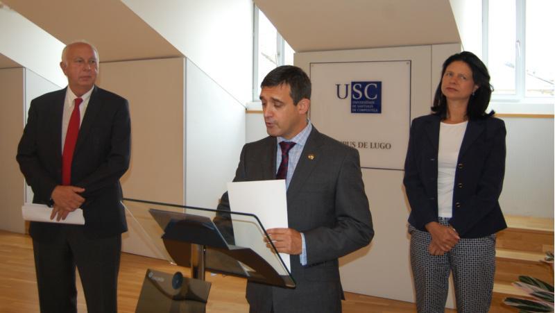 Germán Santamarina toma posesión como decano da Facultade de Veterinaria de Lugo
