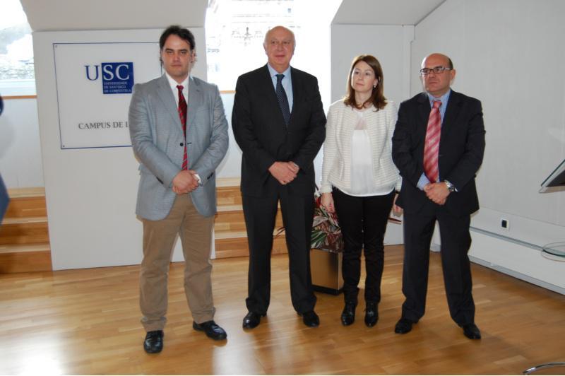 Barreiro aposta pola proxección exterior e a internacionalización da Facultade de Administración e Dirección de Empresas de Lugo