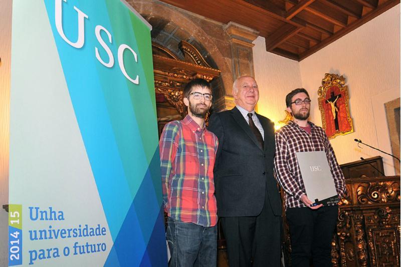 O alumno Daniel Candal Castro gaña o Concurso de Ideas para o deseño do cartel e da imaxe da USC na campaña do curso 2014-2015