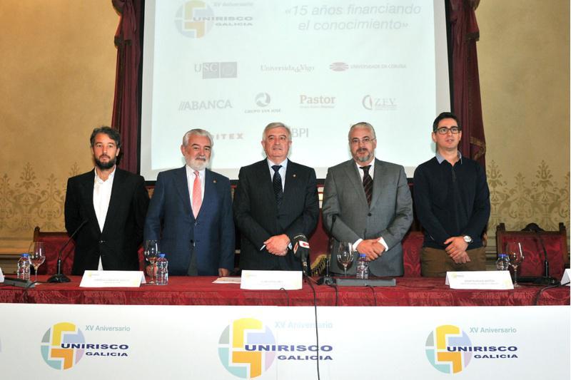 Unirisco cumpre 15 anos comprometida coas empresas xurdidas na universidade galega