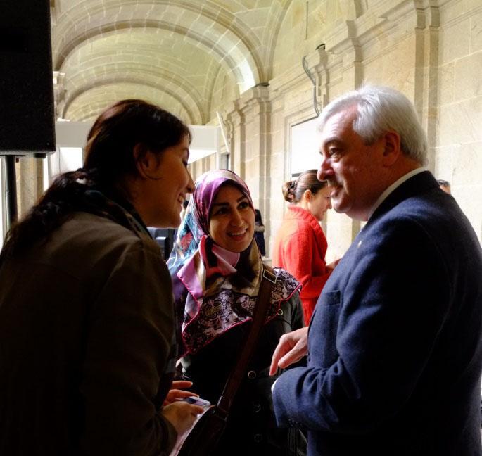 Máis de 100 expositores facilita a elección dun futuro destino a quen valore participar en programas de mobilidade da USC