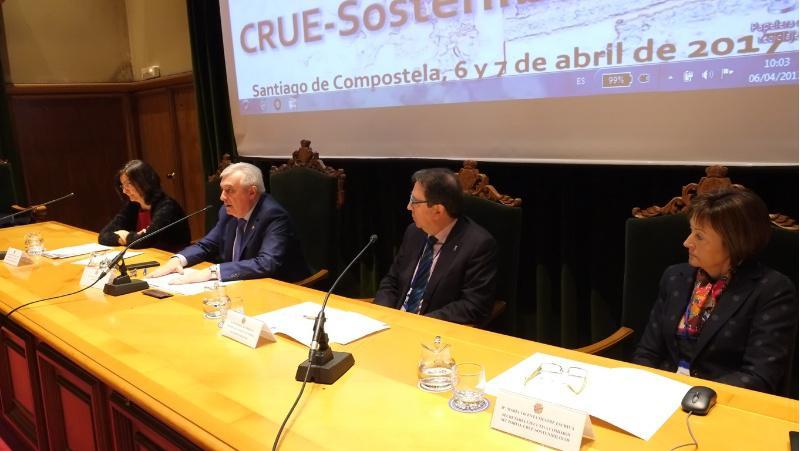 A CRUE celebra en Santiago unha xuntanza de traballo da súa comisión de sustentabilidade e riscos laborais