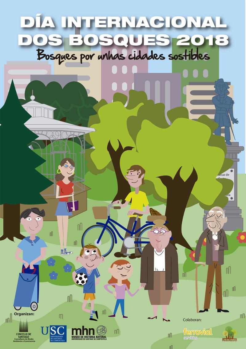 O Museo de Historia Natural celebra o Día Internacional dos Bosques con rutas polos parques da cidade