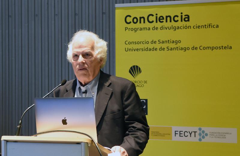 O Nobel Stanley Prusiner interveu sobre as enfermidades priónicas nunha nova conferencia do programa ConCiencia