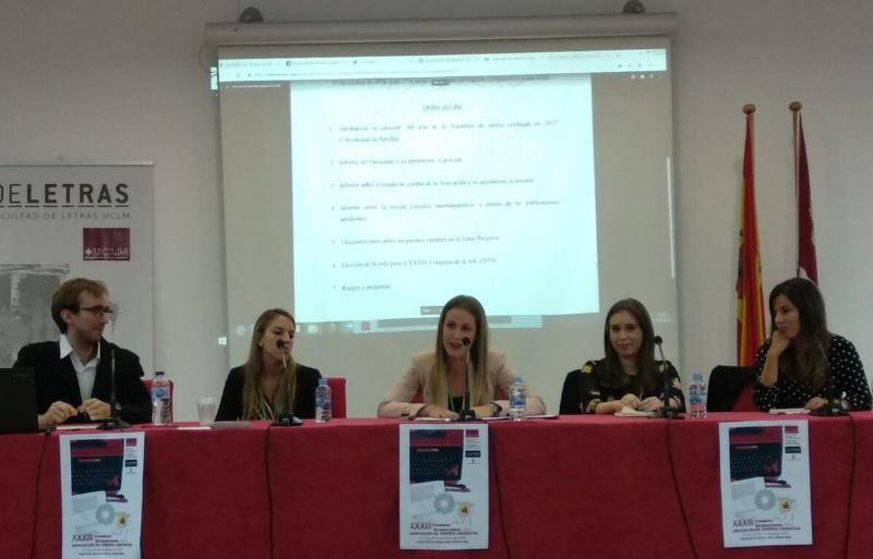 A investigadora Cristina Lastres López, nova presidenta da Asociación de Jóvenes Lingüistas 