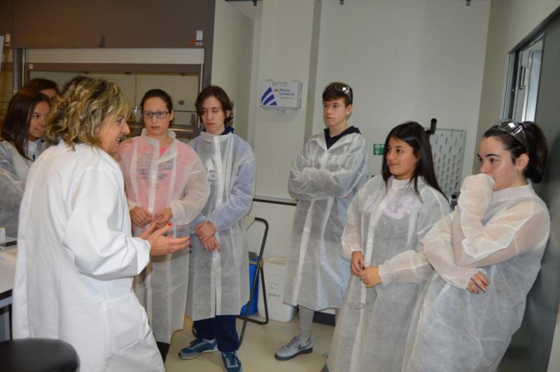 O ciclo ‘Ciencia para novos investigadores’ comeza na Facultade de Ciencias coa visita de alumnado do IES Ollos Grandes de Lugo