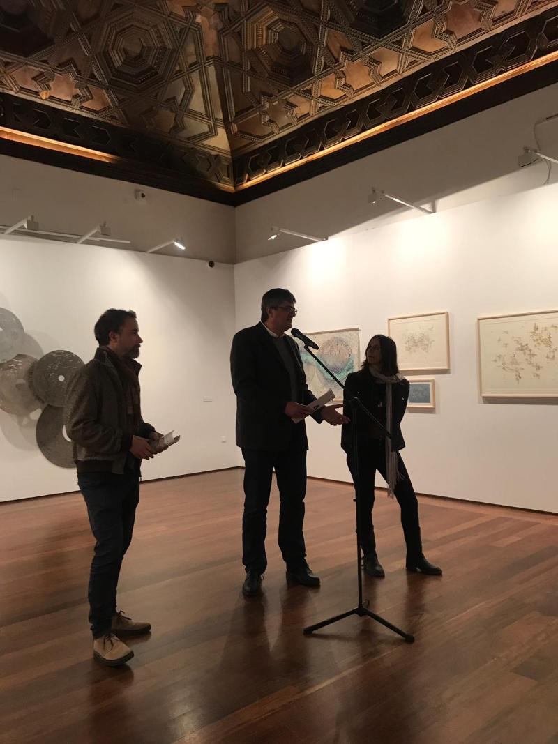 A mostra ‘Cosmoloxías’ inaugura o proxecto ArtLAB do Instituto Galego de Física de Altas Enerxías