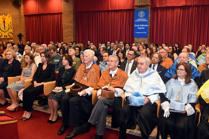 Klaus von Gadow, especialista en ecosistemas forestais, primeiro doutor honoris causa da USC a iniciativa do campus de Lugo