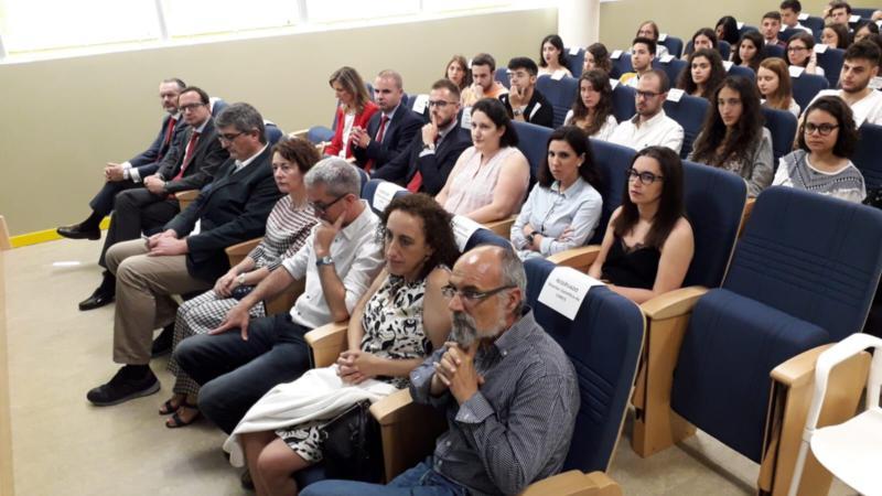 Os centros singulares de investigación da USC entregaron as credenciais aos 40 bolseiros do programa de Bolsas de Verán