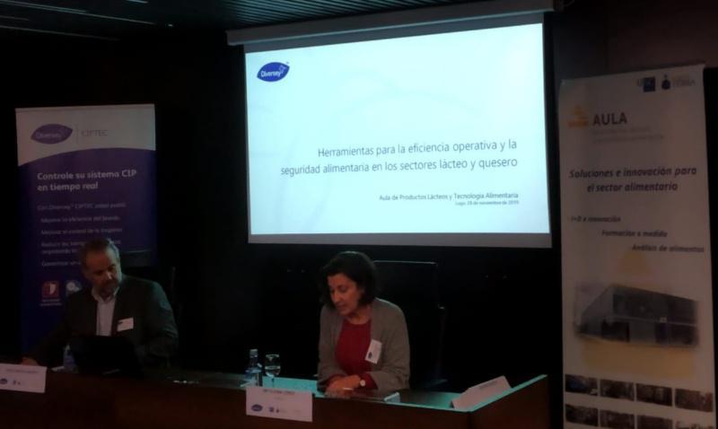 A Aula de Produtos Lácteos da USC avanza na formación a prol da eficiencia e da seguridade nos sectores leiteiro e das queixerías