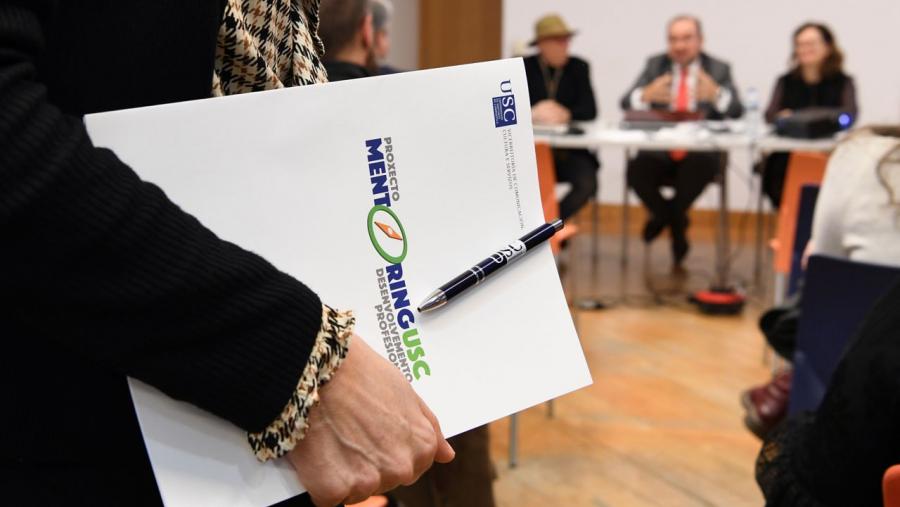 A figura do mentor nace para axudar ao alumnado no desenvolvemento da súa carreira profesional. FOTO: Santi Alvite