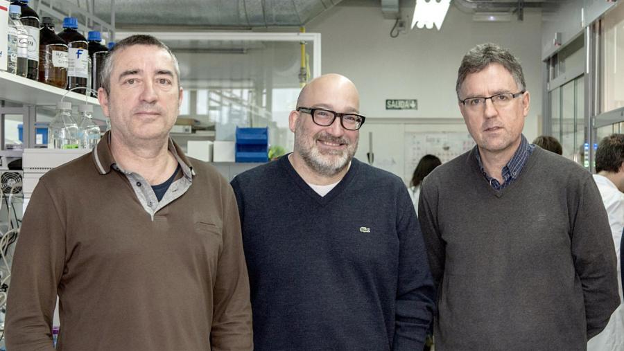 De esquerda a dereita, José Manuel Martínez Costas, Eugenio Vázquez Sentís, e José Luis Mascareñas (Imaxe de arquivo)