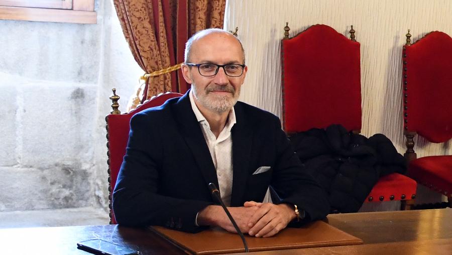 Senén Barro é catedrático de Ciencias da Computación e Intelixencia Artificial. FOTO: Santi Alvite