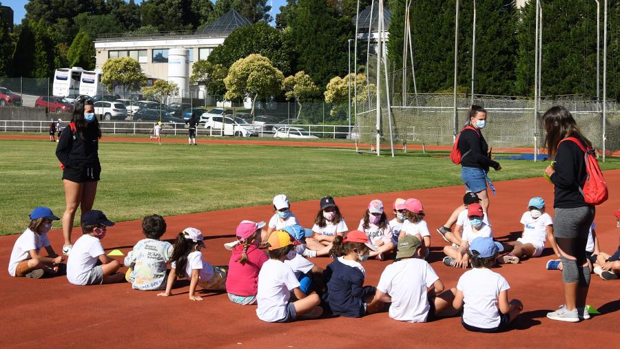 O Verán CampUSC leva celebrado xa tres quendas e aínda alberga prazas libres. FOTO: Santi Alvite