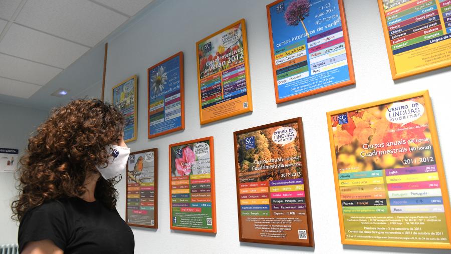 Calquera consulta relacionada coa matrícula ou a realización deste test pode trasladarse ao propio centro. FOTO: Santi Alvite