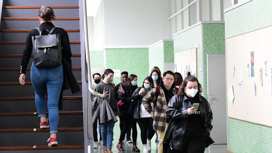 A institución compostelá ocupa o chanzo 192 no apartado relativo a universidades europeas. FOTO: Santi Alvite