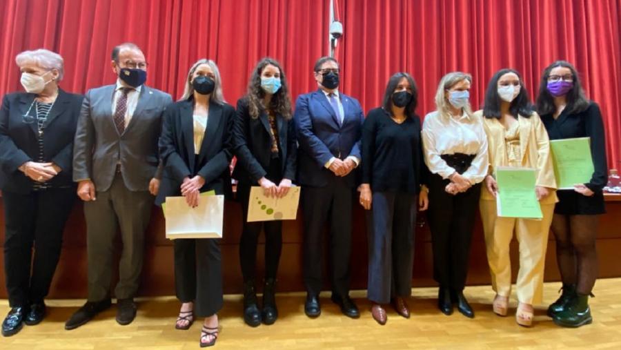 Foto de familia con todas as premiadas