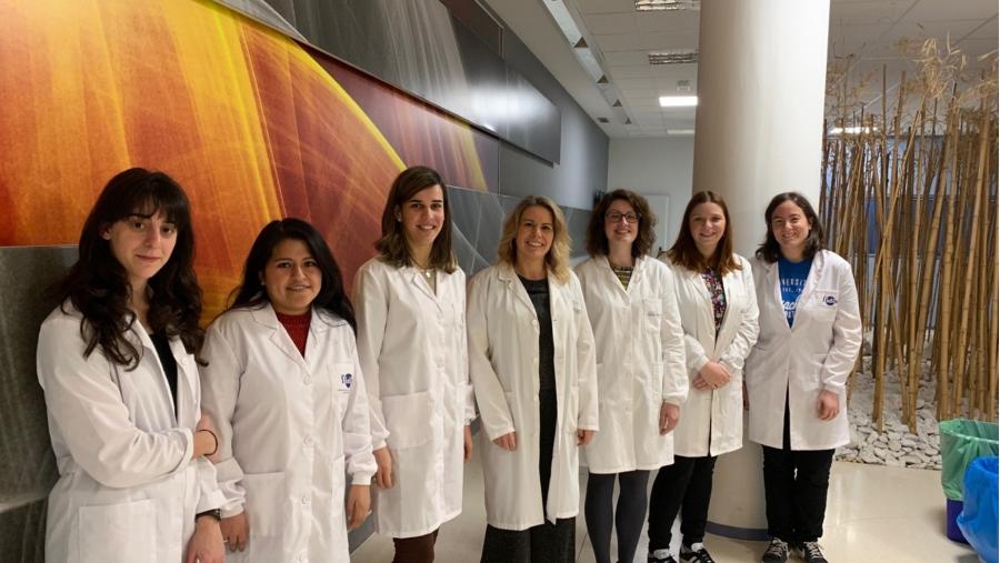 Equipo que desenvolveu a investigación, liderado por Luisa Seoane