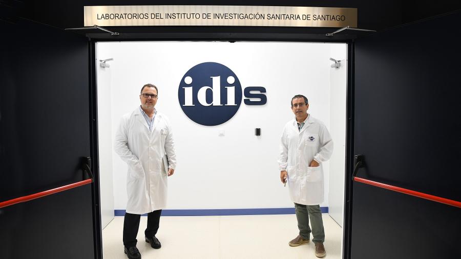 Federico Martinón (esquerda) e Antonio Salas (dereita) son profesores da USC. FOTO: Santi Alvite