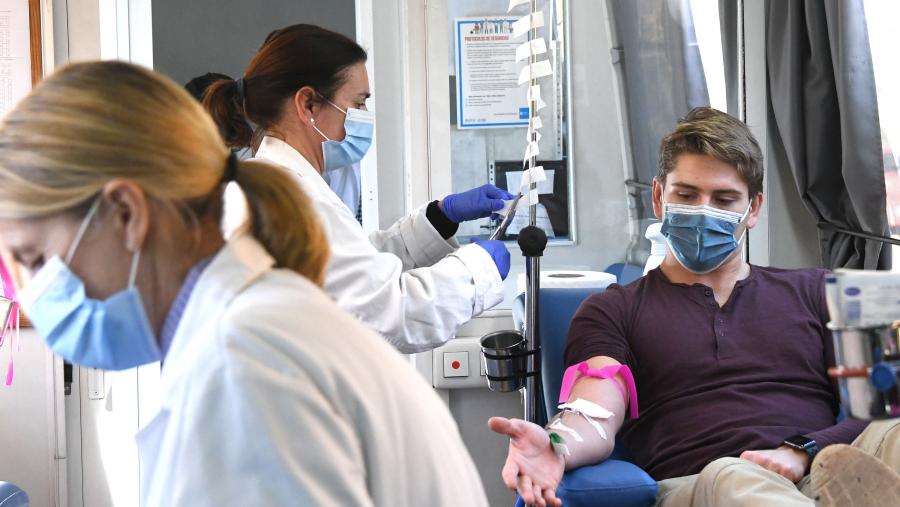 A campaña de doazón nos campus galegos realízase desde 1993. FOTO: Santi Alvite